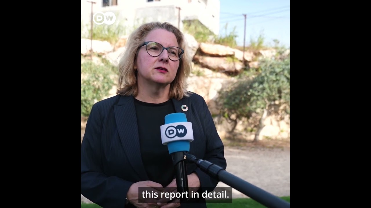 German Development Minister Svenja Schulze comments on UNRWA investigation | DW News