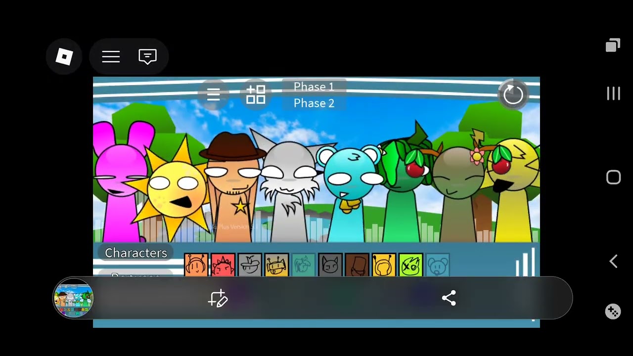 I played the roblox wprunki bcz Idk how to get sprunki