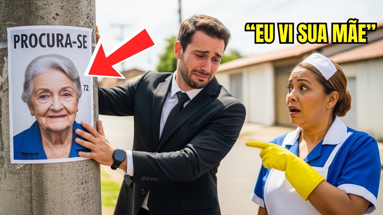 “VI ESSA SENHORA PEDINDO ESMOLA NO SINAL…” — O QUE A EMPREGADA REVELOU DESTRUIU O MILIONÁRIO