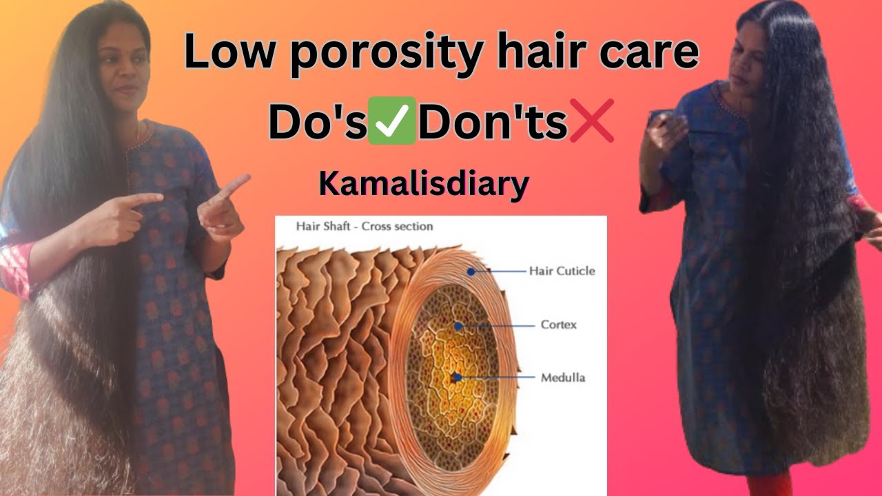 Low porosity hair care। Do's✅Don'ts❌ Low porosity haircare@KamalisDiary #porosity #haircare #hair