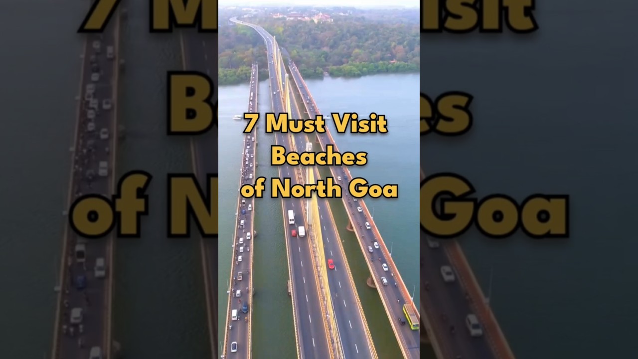 7 Must Visit Beaches of North Goa | Best Beaches in North Goa | North Goa Beaches #shorts #goabeach