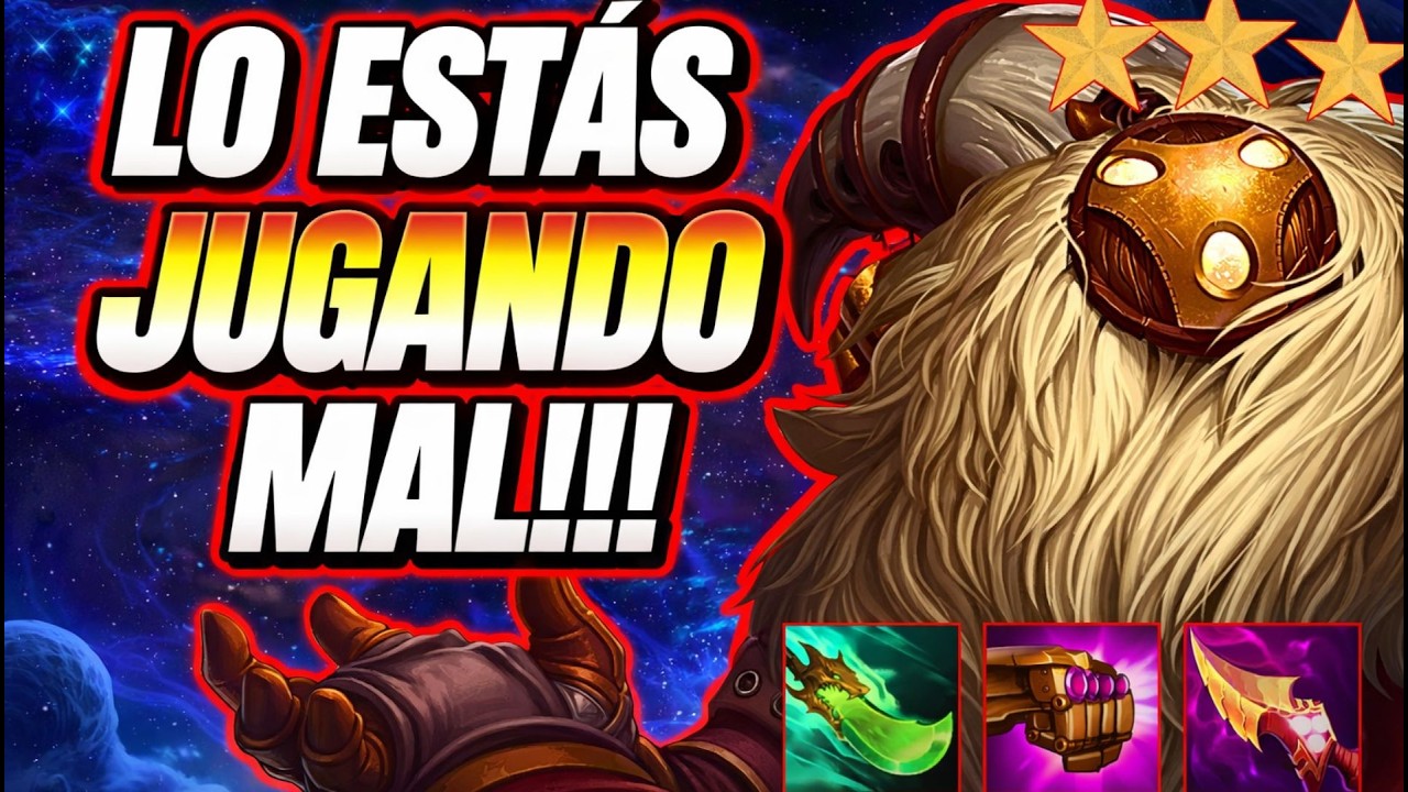 ✅ Jugador PRO Muestra como GANAR con BARDO REROLL en TFT SET 16!!!