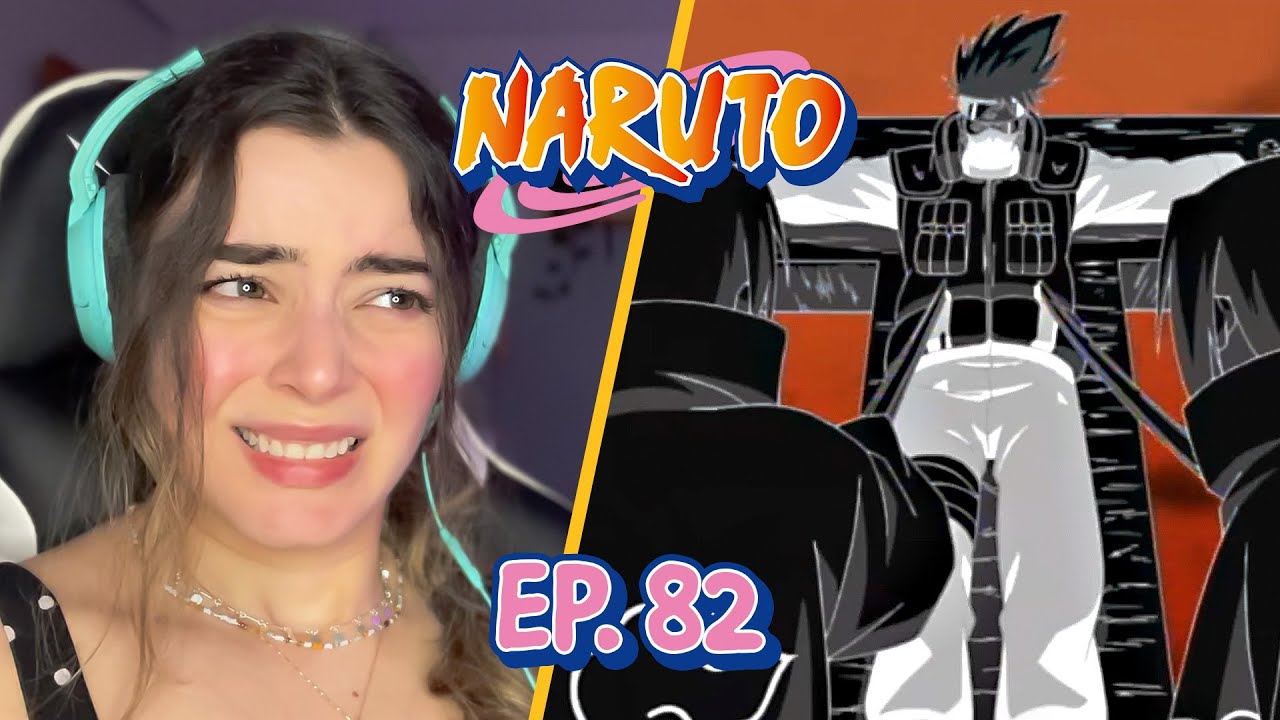 ITACHI LARGA O KAKASHI [React Naruto ep. 82] #fzzreage