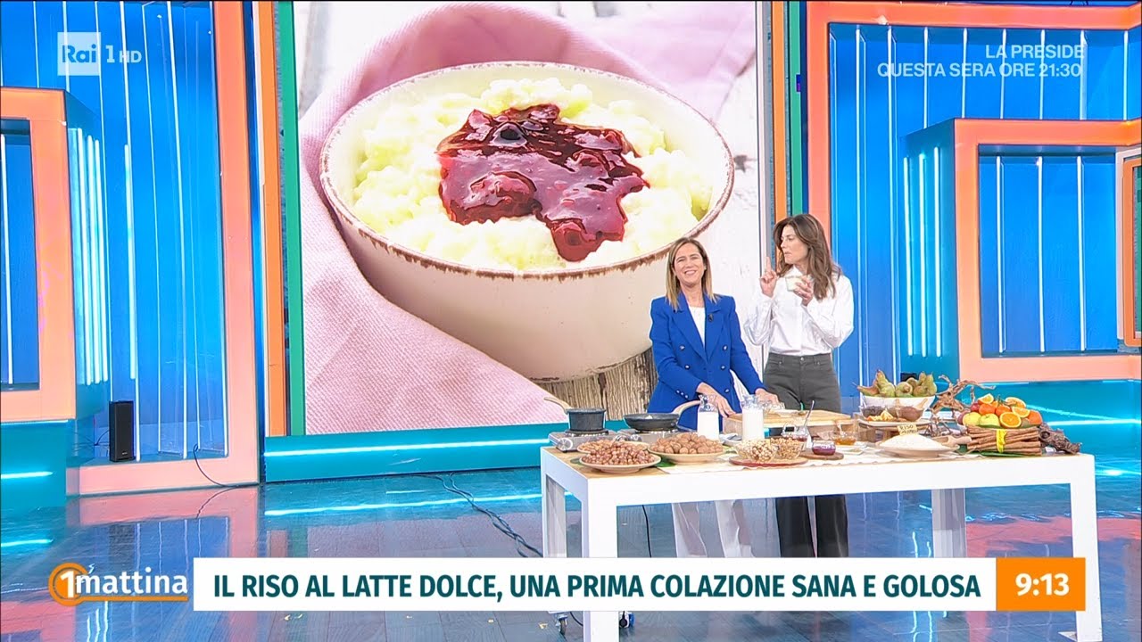 La ricetta del Riso al latte - Unomattina 26/01/2026