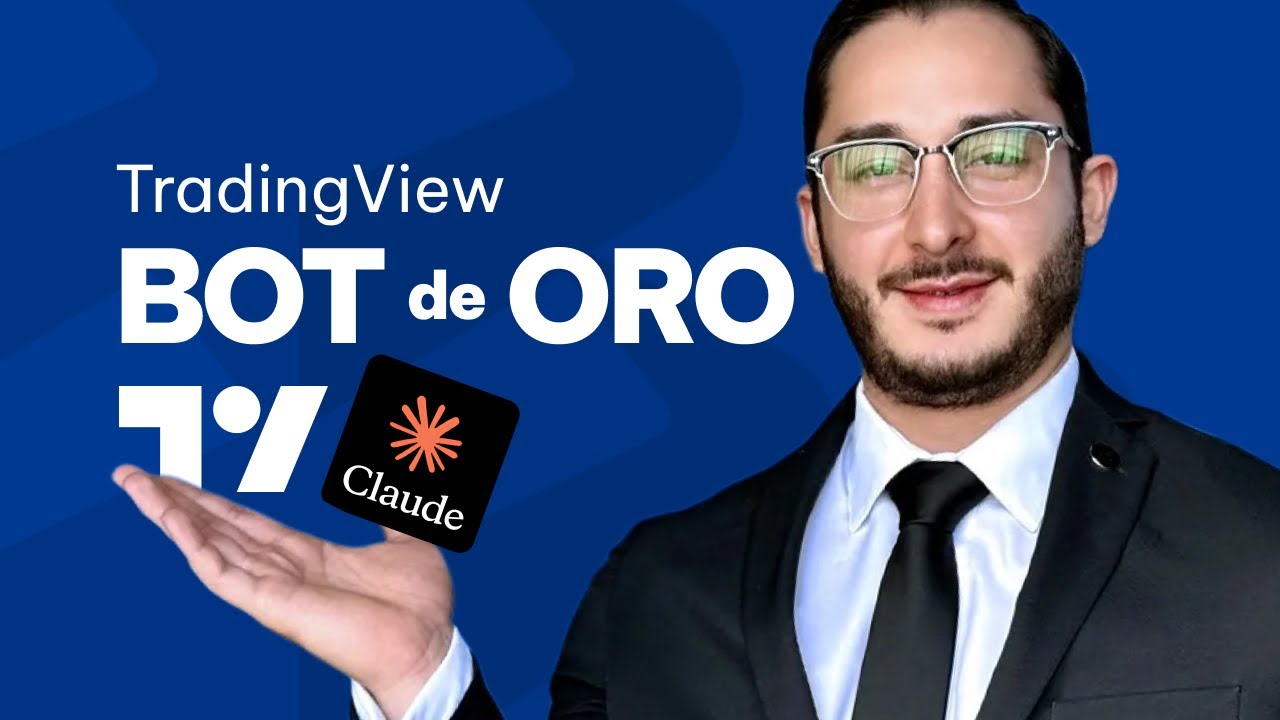TradingView: Crea un bot scalper en ORO usando Claude paso a paso