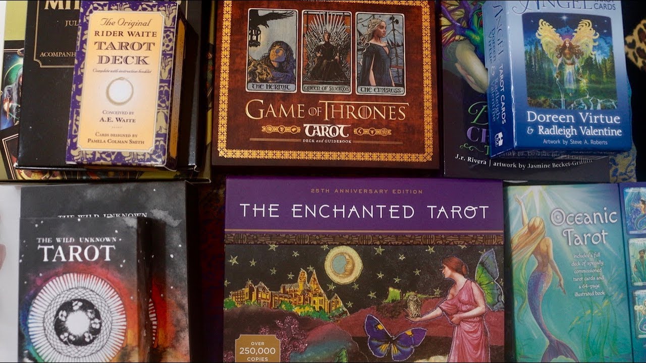 MINHA COLEÇÃO DE TAROT E DICAS (ONDE COMPRAR - PREÇO - QUAIS INDICO)