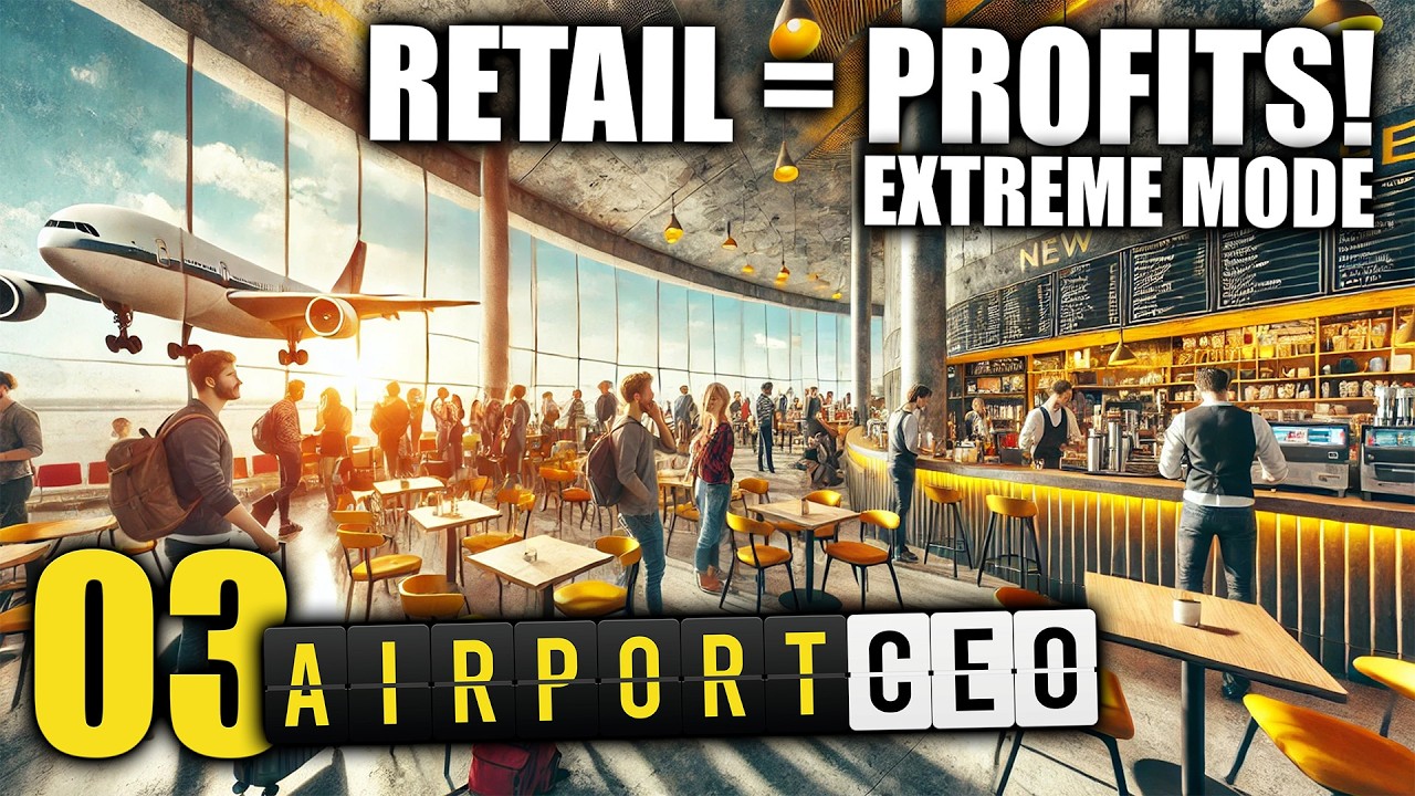 How Retail can make us HUGE PROFITS! | Melbourne Airport Ep 3 | Airport CEO
