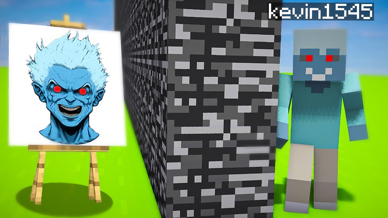 YAPI KAPIŞMASINDA &Ccedil;İZİM MODU İLE BOBBY1545'İ TROLLEDİM! ✏️ - Minecraft