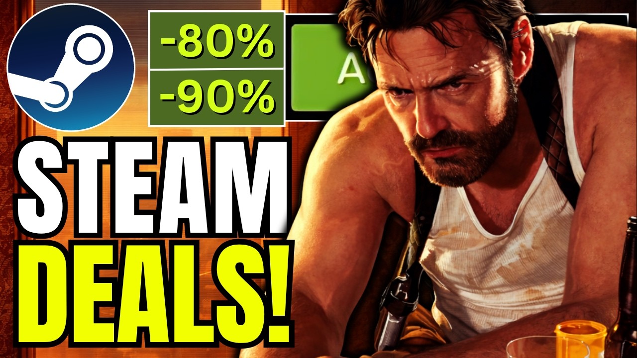 Лучшие игры Steam со скидками до 95%! Исторически низкие цены!