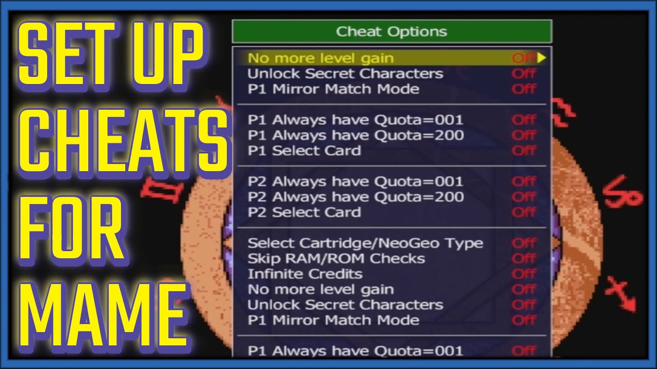 How To Add Cheats to MAME (Newer Builds) -- MAME Tutorial