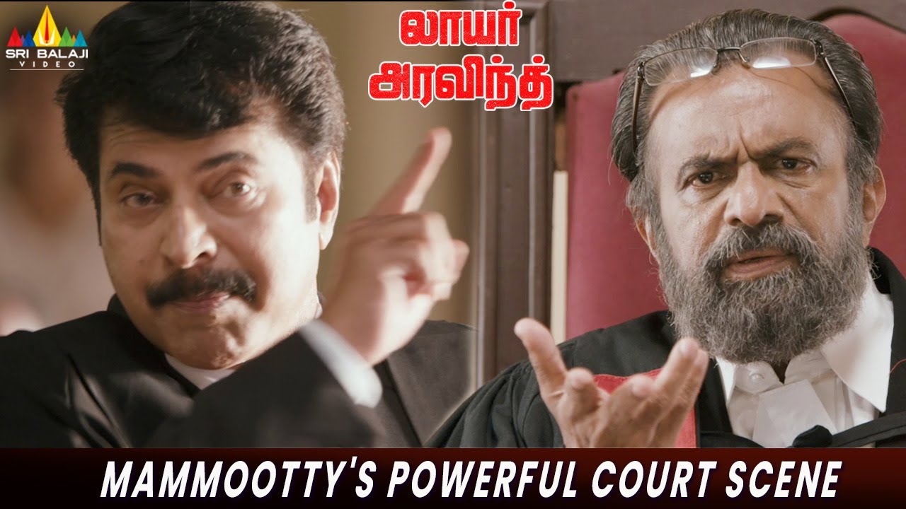 Mammootty's Powerful Court Scene | Lawyer Aravind | Anoop Menon | Tamil Dubbed Movie Scenes
