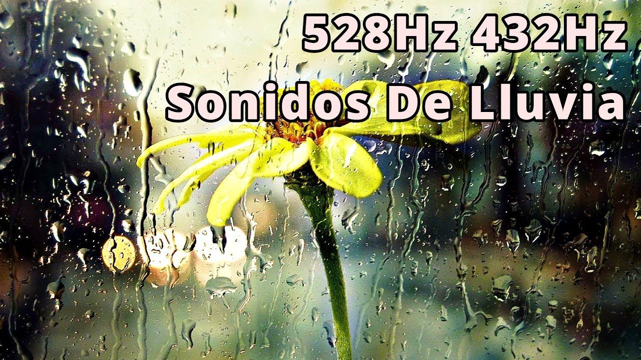 528Hz + 432Hz + Sonido de lluvia 🎧🔊 - Longitud de onda de reparación de ADN | Alivio del estrés