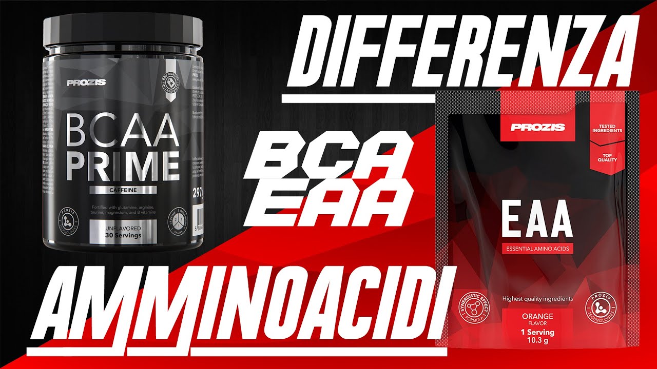 BCAA & EAA: sono AMMINOACIDI uguali per tutti? - 