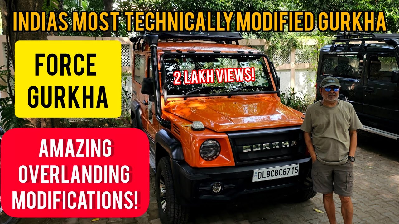 Amazing Technical Overlanding Gurkha Modifications by Owner! #4x4 #forcegurkha #modified #gurkha