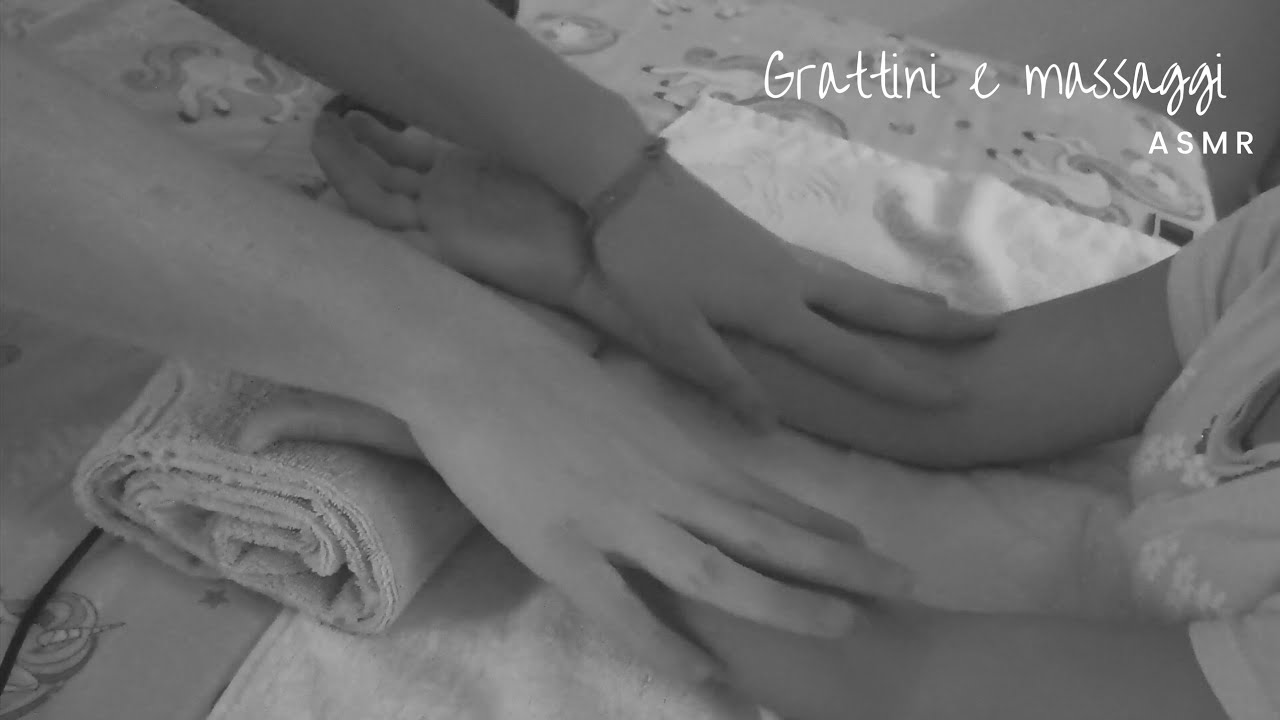 MASSAGGIO E GRATTINI A MIA FIGLIA ASMR-ASMR ITA -#asmr#spa#asmrita#massaggio#grattini