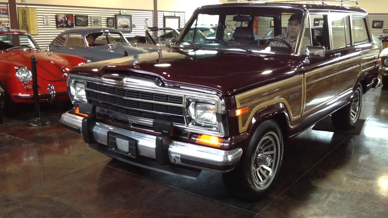 Test Drive: 1988 Jeep Grand Wagoneer SOLD at the Sun Valley Auto Club