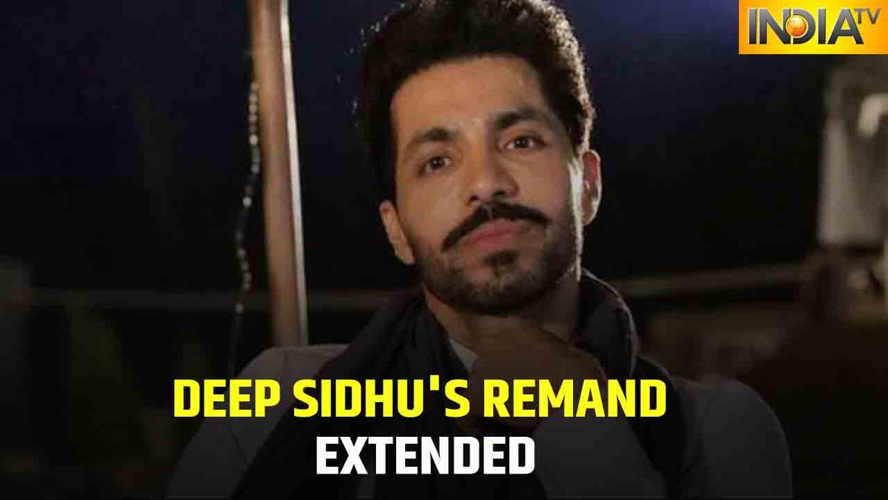 Perpetrator Of Republic Day Violence, Deep Sidhu's Remand Extended For Seven Days
