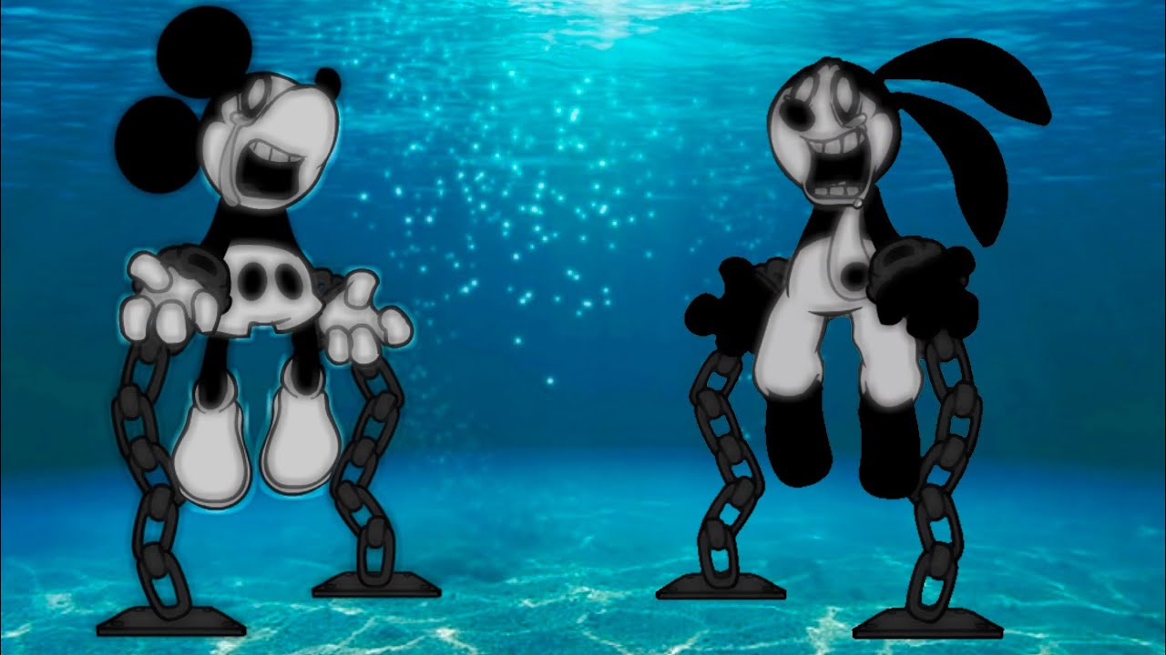 FNF Sink Cover But It’s W.I Mickey And W.I Oswald Sings It