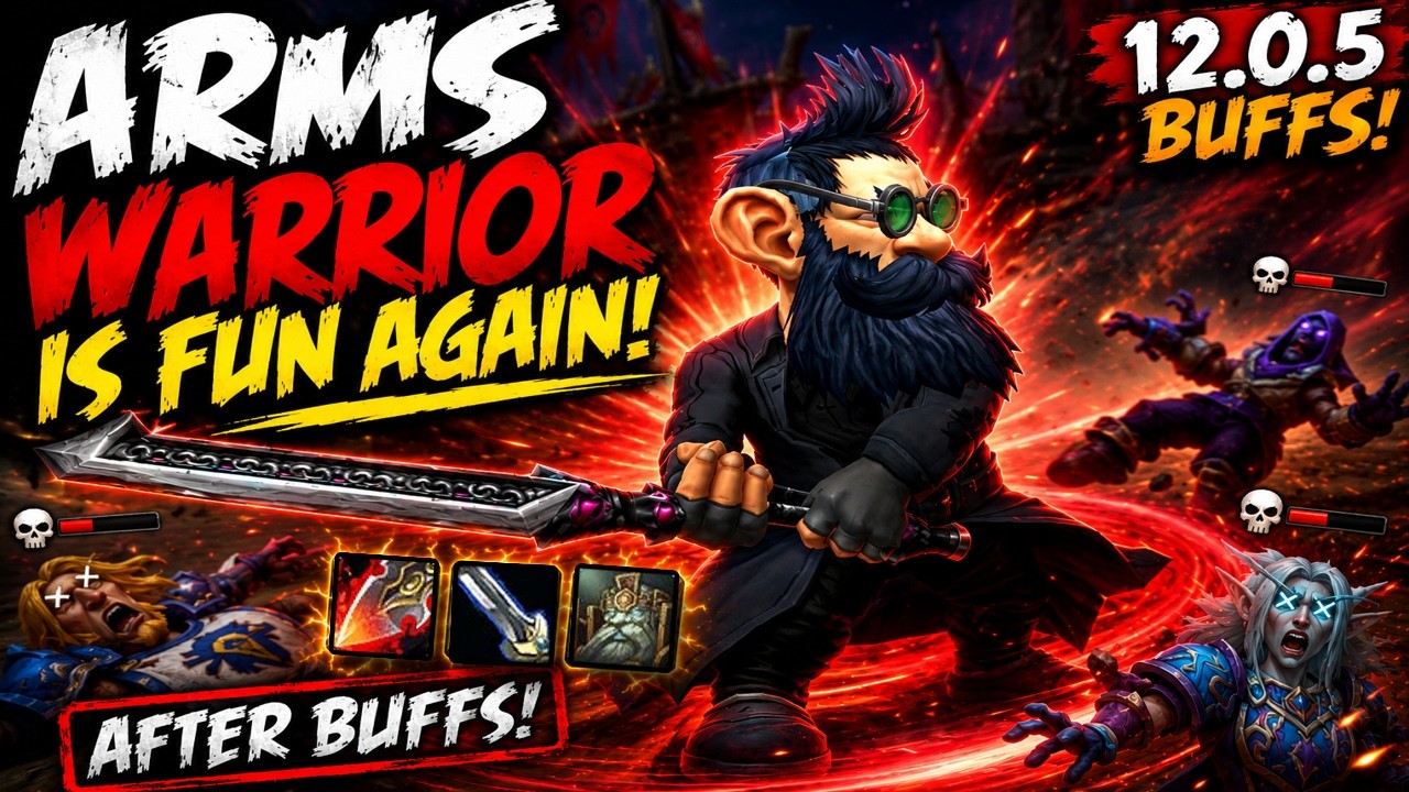 ARMS WARRIOR IS SO BACK AFTER BUFFS | 12.0.5 | BUALOCK SOLO SHUFFLES