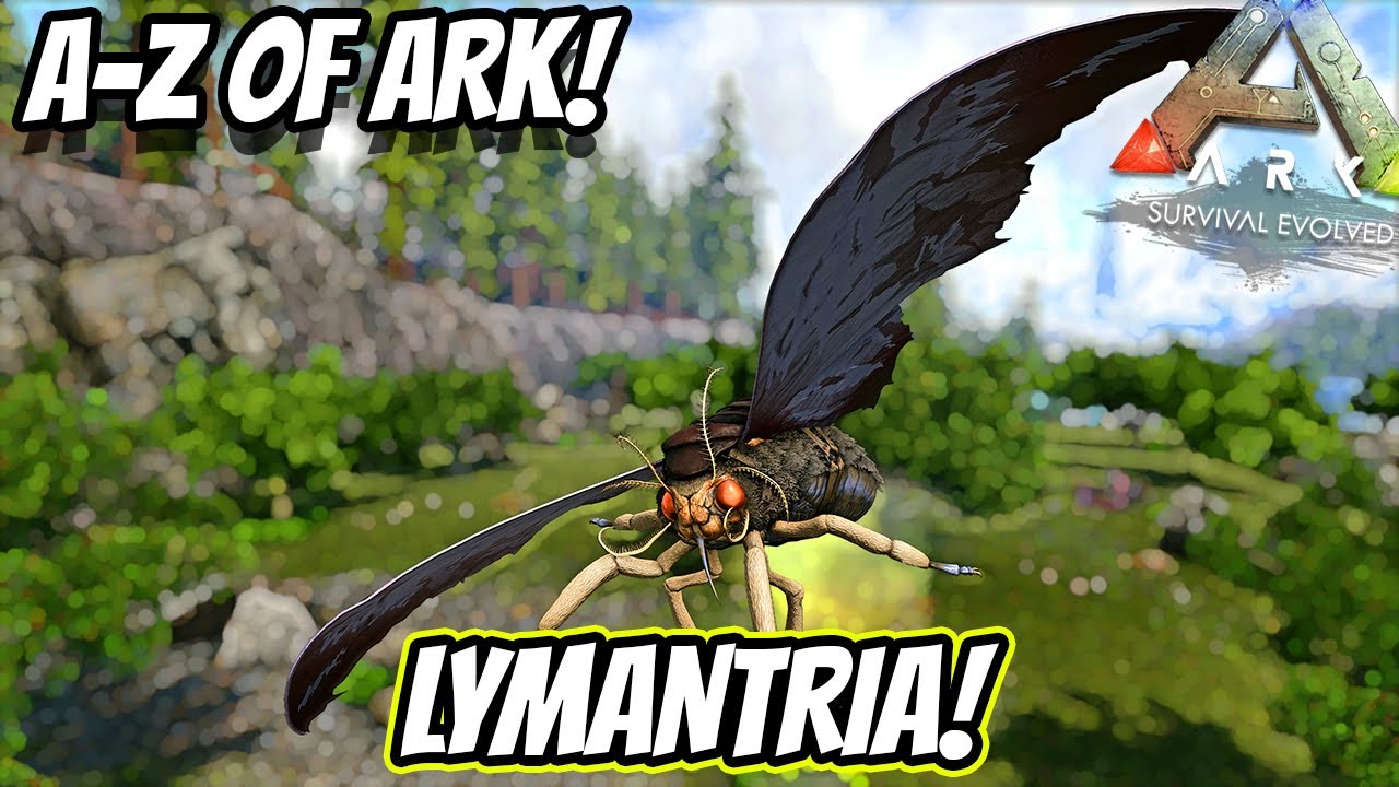 A-Z Of Ark! The LYMANTRIA, The Moth That Slows!! || Ark Survival Evolved!