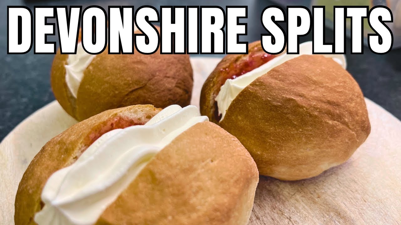 HOW TO MAKE DEVONSHIRE SPLITS