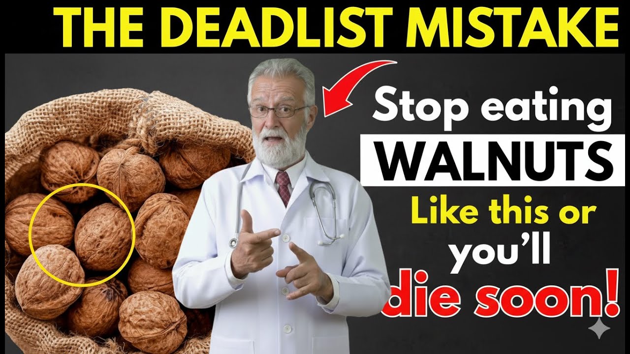 10 Dangerous Walnut Mistakes for Seniors — And How to Fix Them?| #ElderHealthDaily
