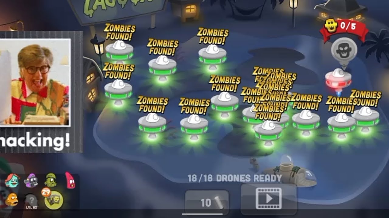Zombie catchers hacked drones... Unlimited undead catching drones👾