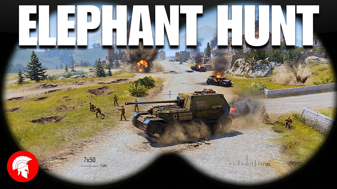 We're Hunting Elephants and Tigers! - 4vs4 - British Forces - Company of Heroes 3