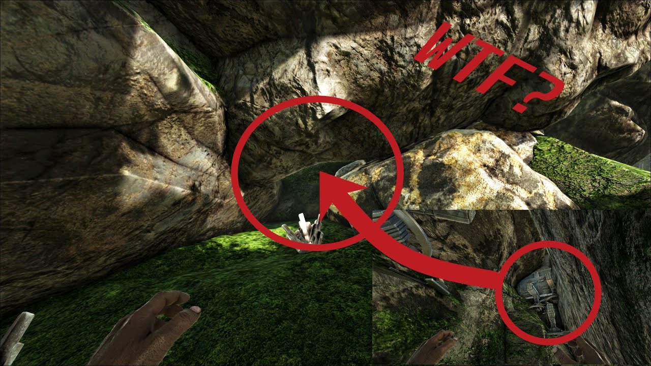 ARK - Ragnarok - Hidden Base Spots pt. 3 / Rat holes + building advice