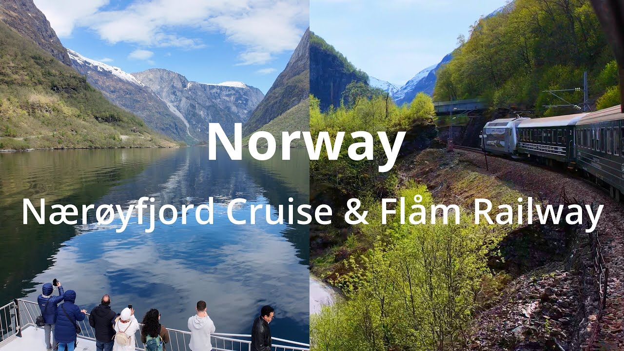 [ノルウェー旅🇳🇴]フィヨルド・クルーズとフロム鉄道からの絶景、ベルゲン街歩き　(画像のみ)