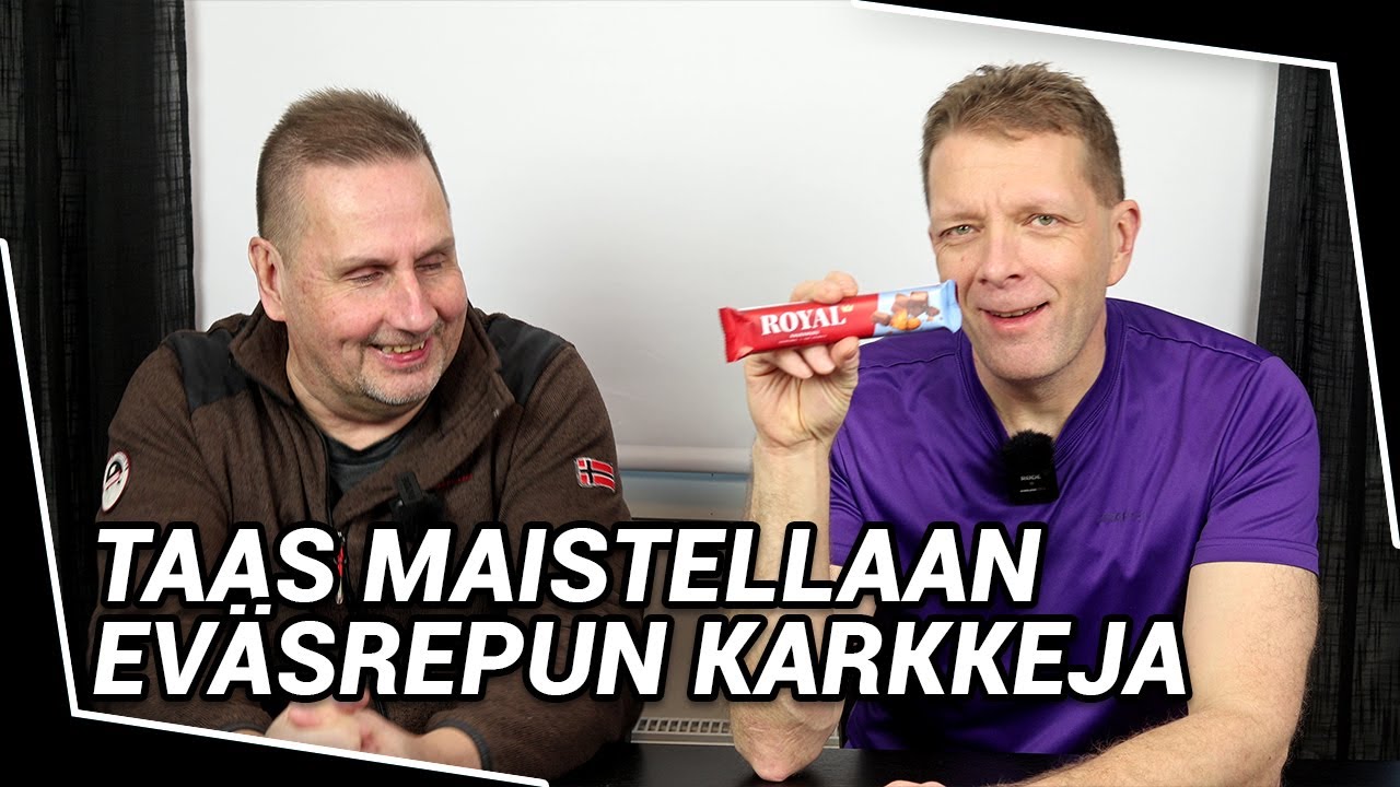 Taas maistellaan Eväsrepun karkkeja