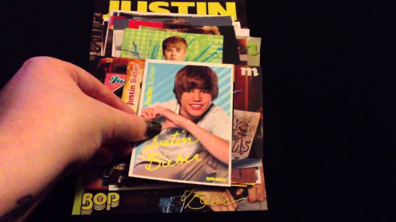 My Justin Bieber Cards, Mini Posters And Holiday Cards ♥