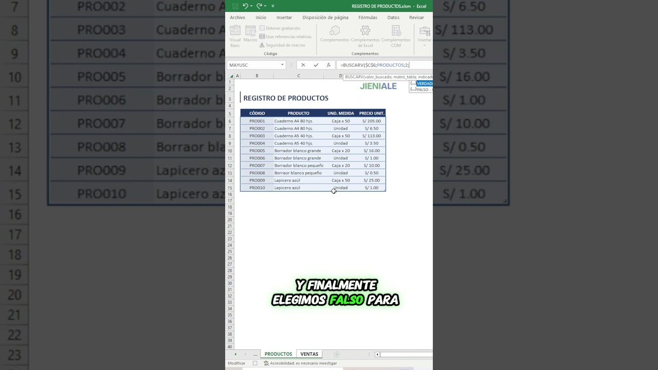 🔵Aprende a grabar macros, registrar y guardar datos con listas en Excel r&aacute;pidamente!