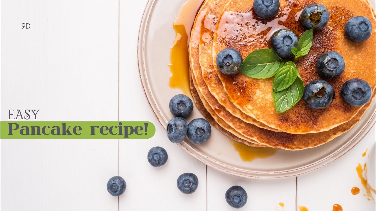 Resep pancake mudah, enak banget! #simplerecipe #deliciousrecipe #pancakelovers #schoolproject