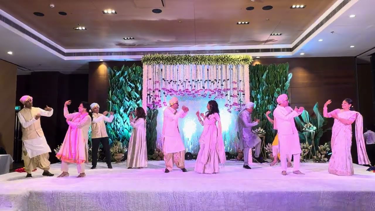 Groom parents and Friends | Flashmob |Sangeet Choreography | Dancehood By Mehek 