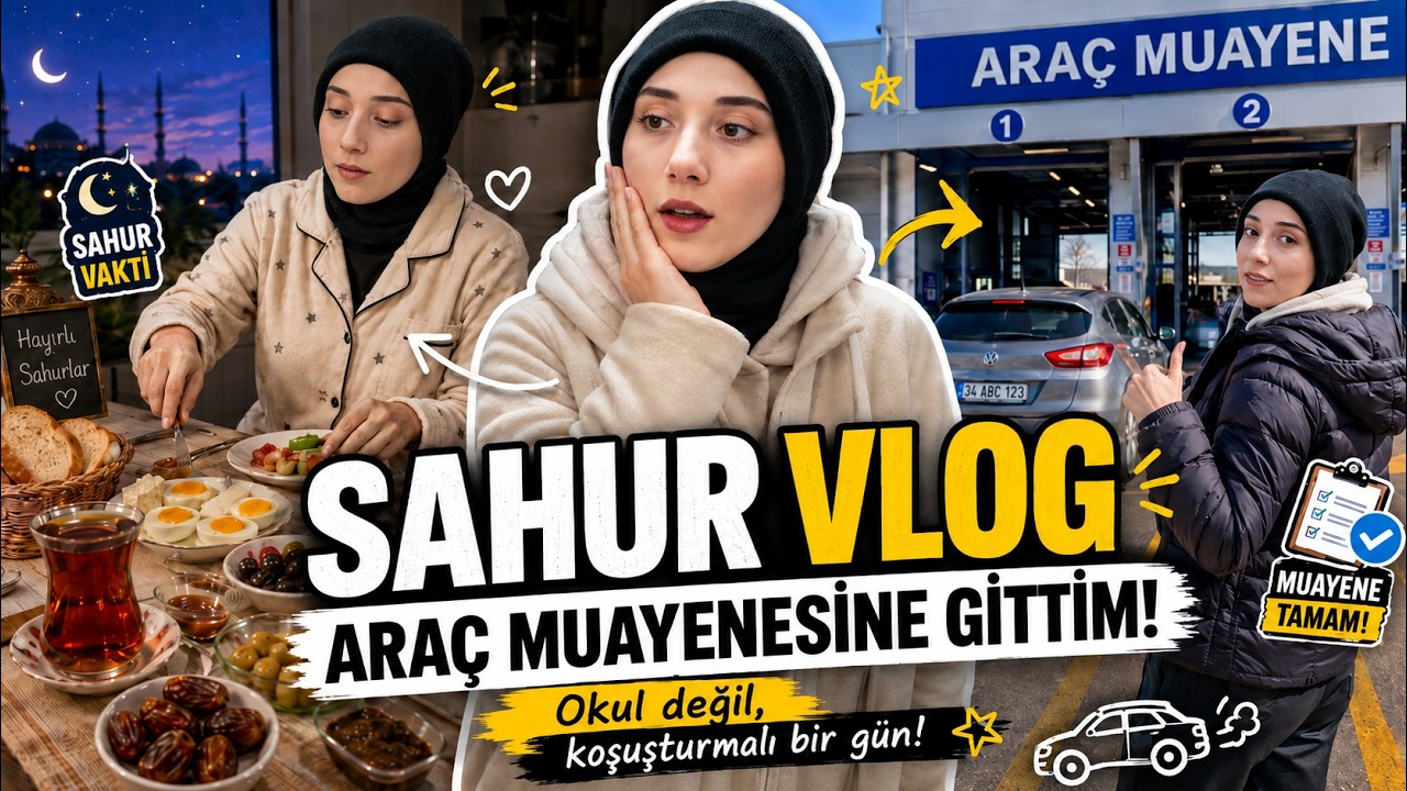 Sahur Vlog | Insta sahur tariflerini denedim