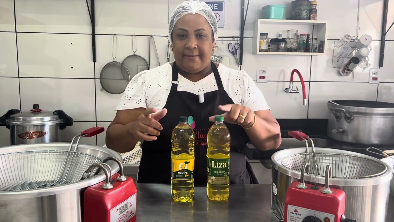 Escolhendo o melhor óleo para fritura de salgados!