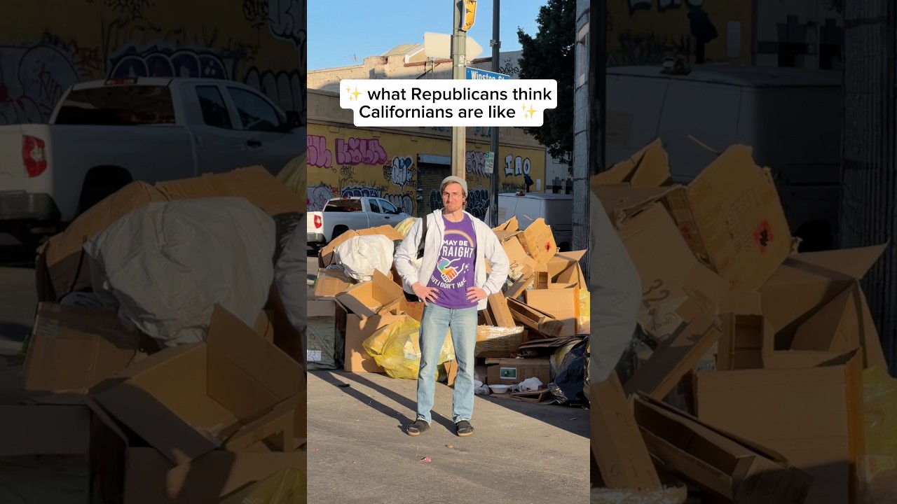 What Republicans think Californians are like #shorts