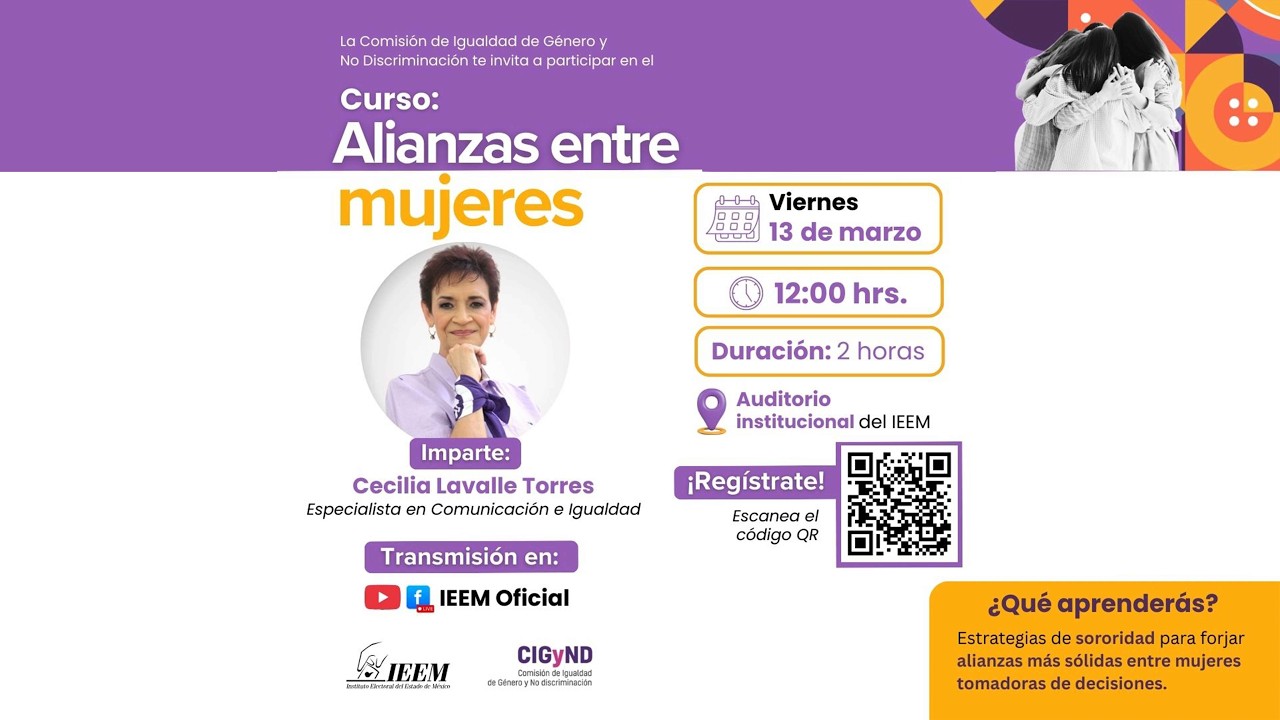 Curso: Alianzas entre mujeres.