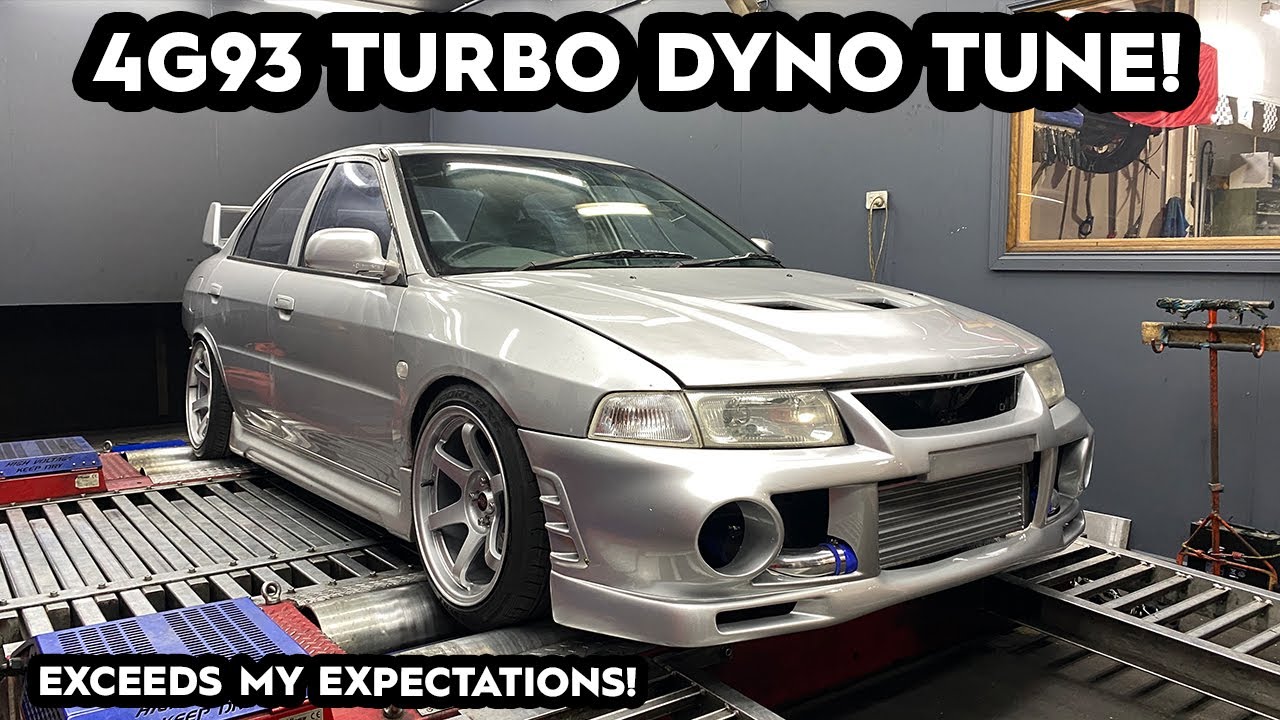 4G93 SOHC TURBO DYNO TUNE! BUDGET EVO  ( EcuFlash )