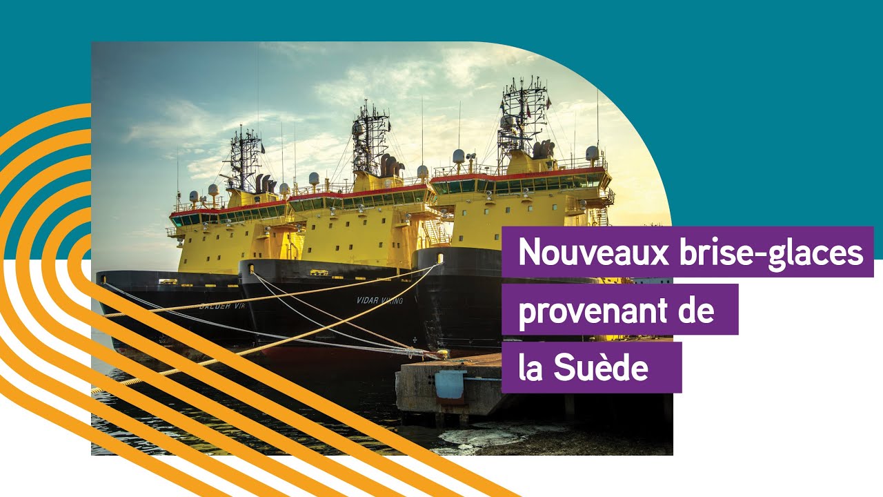Nouveaux brise-glaces provenant de la Suède