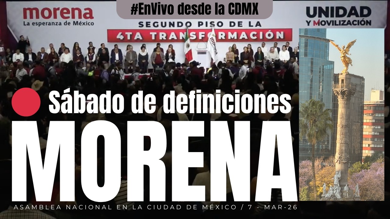 🔴 #ÚltimaHora Se reúnen todos los consejeros de MORENA... definirán método para elegir candidaturas