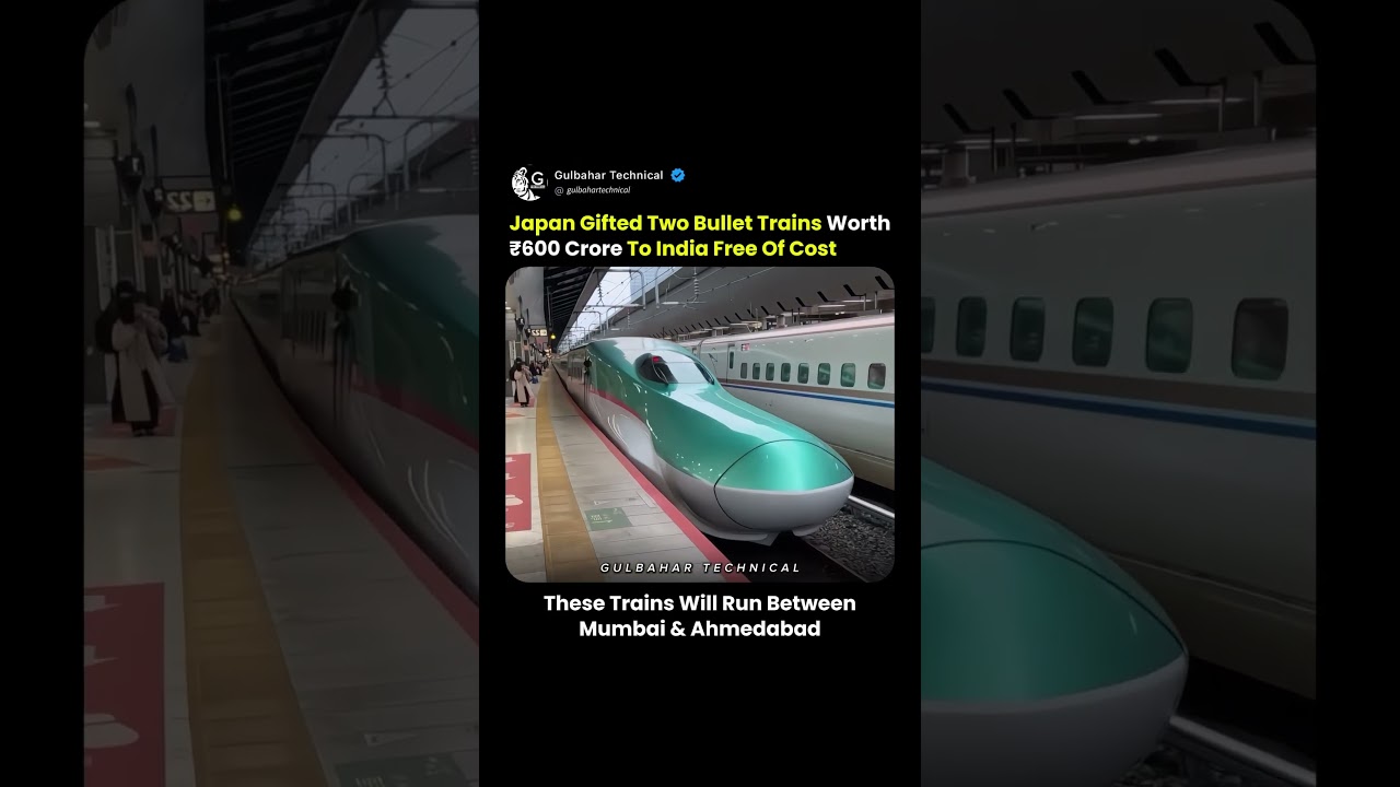 FREE Bullet Trains from Japan to India? YES, It&rsquo;s True! 🇯🇵