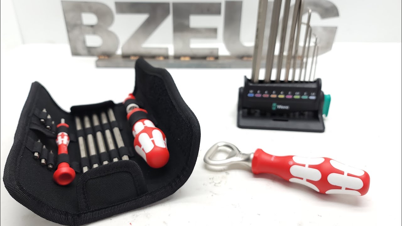 Detailed look at Wera Advent Calendar 2023.  All the goodness close up.