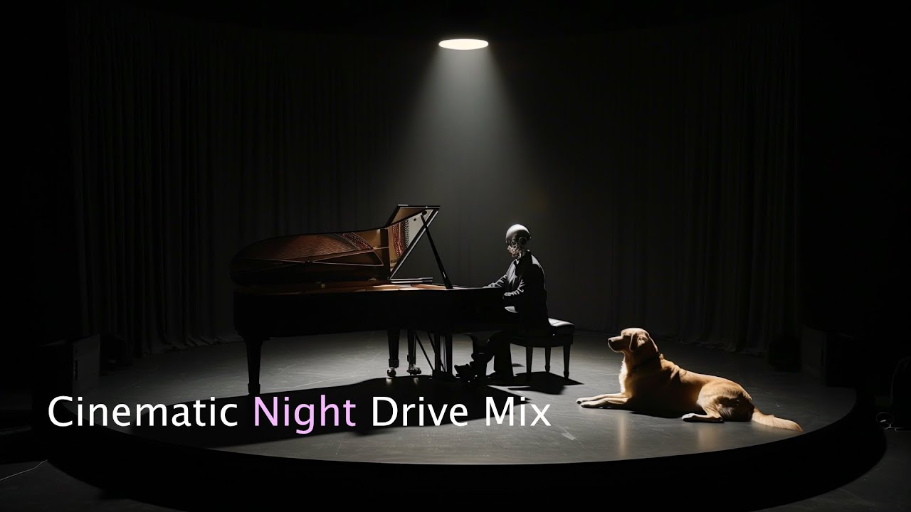 GoldenPup’s Drive Radio🚗✨| Cinematic Piano Night Drive Mix