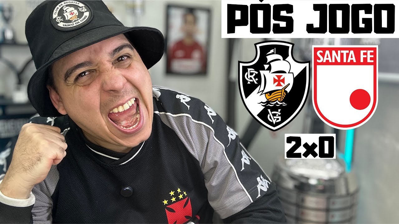 VASCO 2x0 SANTA F&Eacute; | POS JOGO DO DIEGUINHO 