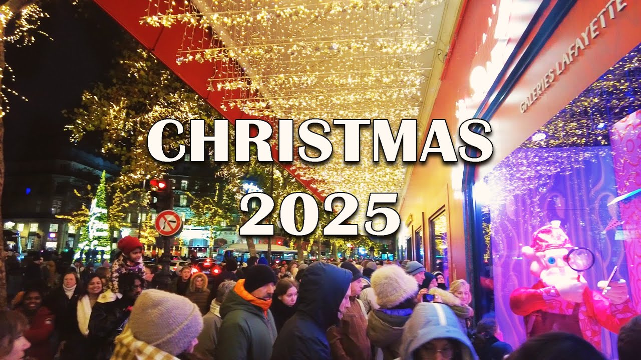 What Paris Christmas Actually Looks Like Right Before Christmas