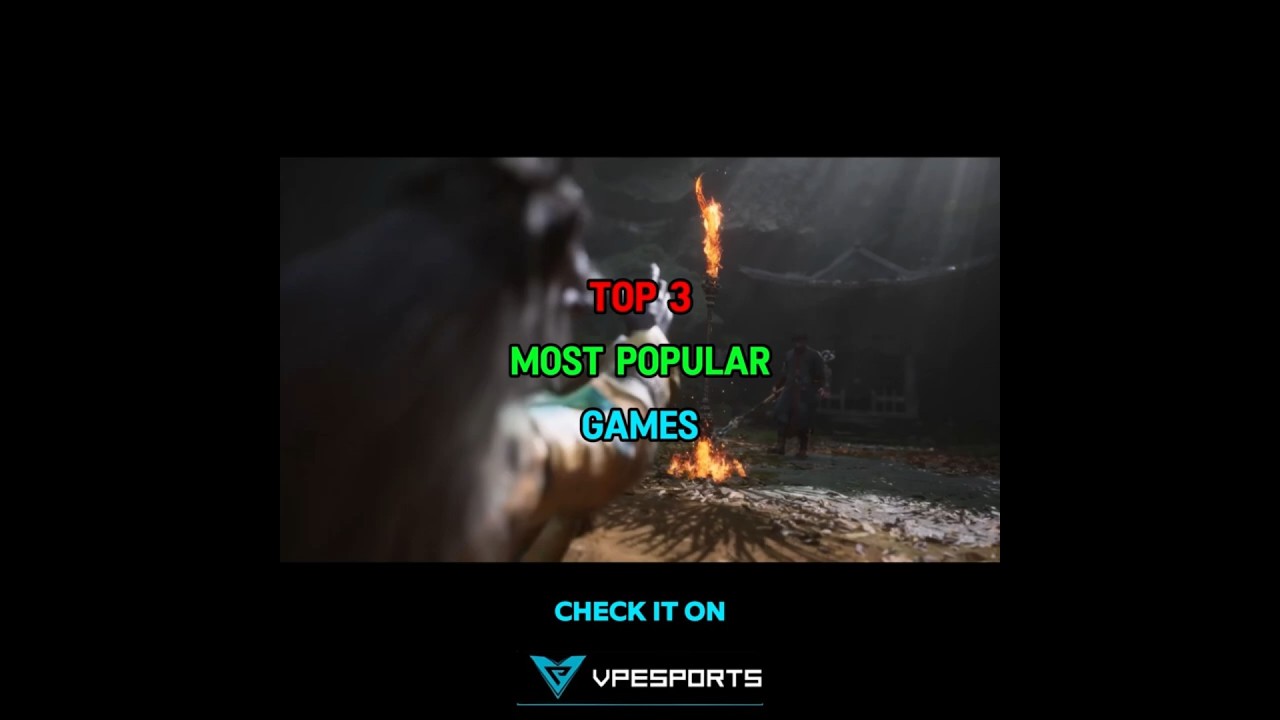 Top 3 Most Popular Games #bestgames #games #gamingvideos #gaming #vpesports