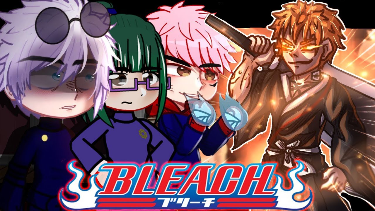 👒 Gojo's Students (+Gojo) react to Ichigo Kurosaki | Os alunos do Gojo reagem a Ichigo | Bleach |