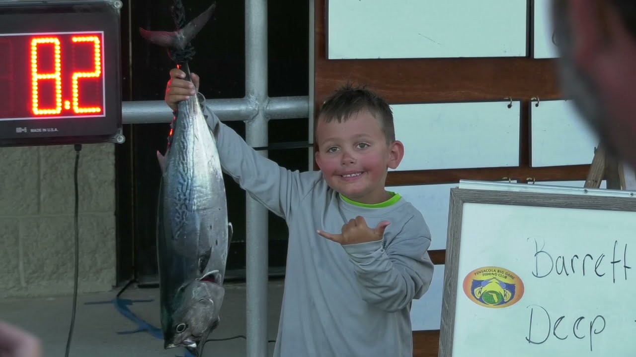 Jr Angler Tournament, Pensacola Big Game Fishing Club - 2020